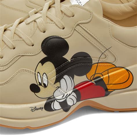 mickey mouse gucci sneakers|gucci rhyton sneakers mickey mouse.